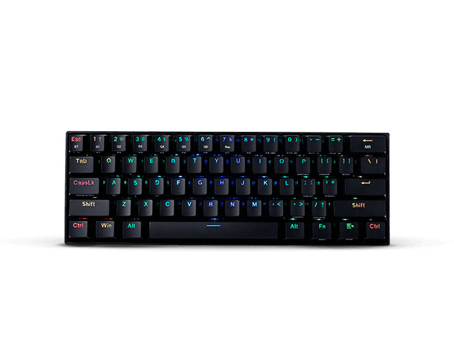 Teclado Mecánico Redragon Draconic - Inglés, Negro, RGB Teclado Mecánico Redragon Draconic - Inglés, Negro, RGB